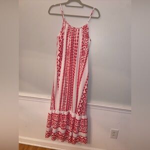 Dokotoo Women’s White Maxi Dress with Beautiful design Long, Flowy Size M